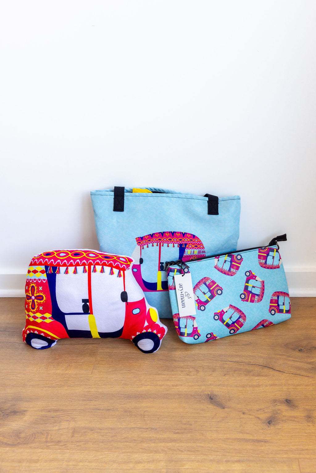 Pink Auto Tote Bag – A Bold Statement in Motion