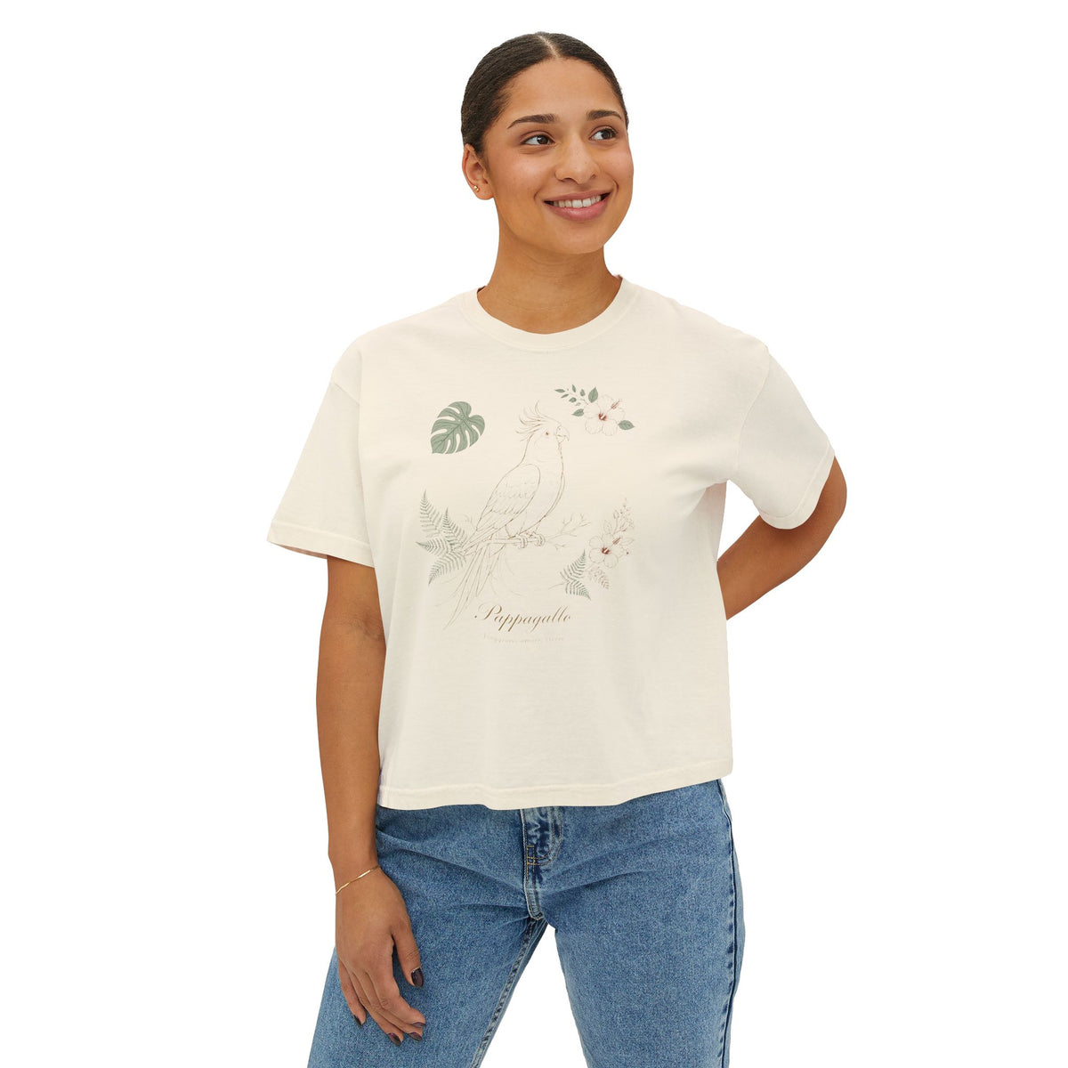 Pappagallo — Women's Boxy Tee & Lounge Set