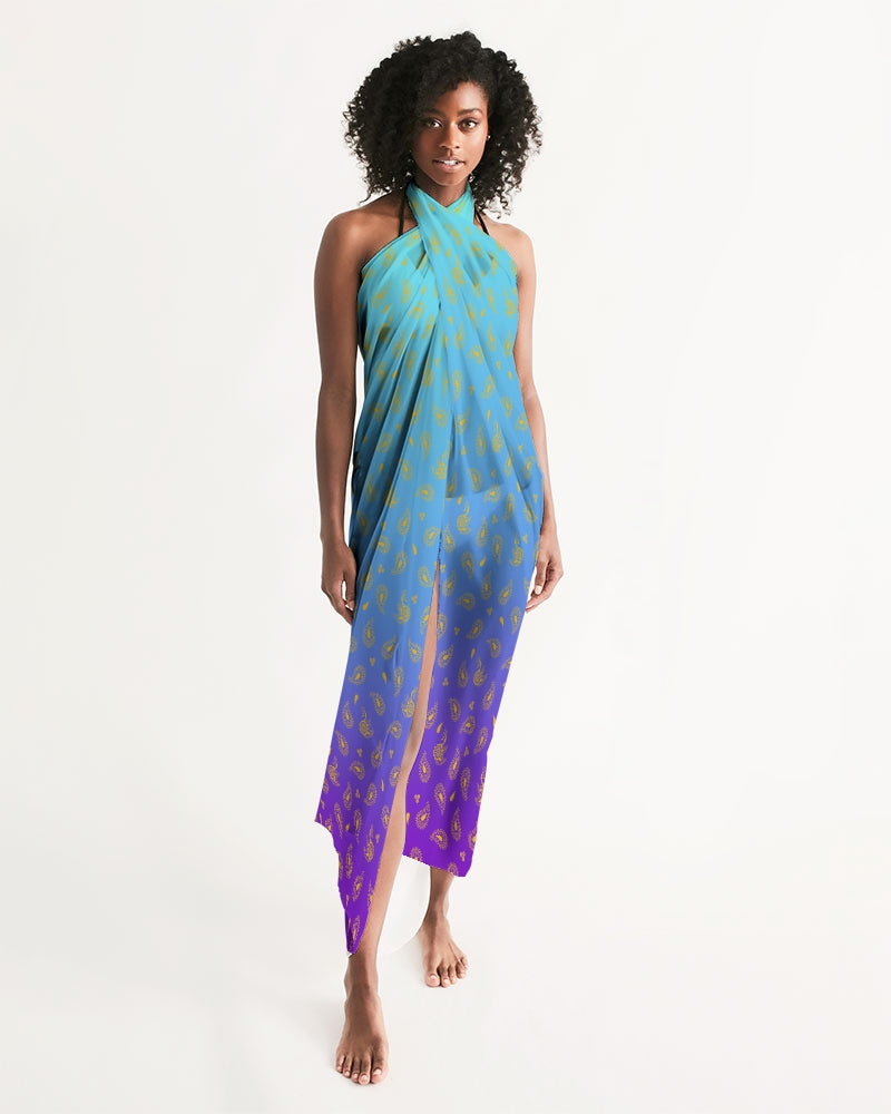 South Asian-inspired women's swim cover up