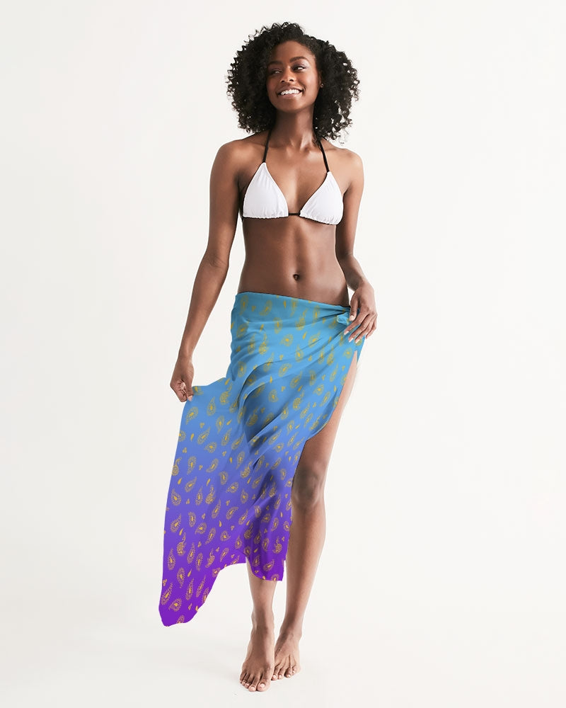 South Asian-inspired women's swim cover up