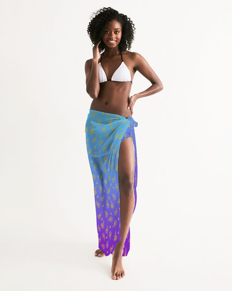South Asian-inspired women's swim cover up