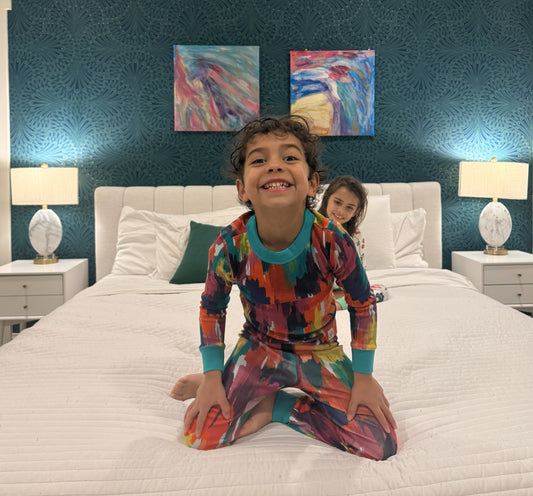 Big Kid Pajama Set – Holi Hues
