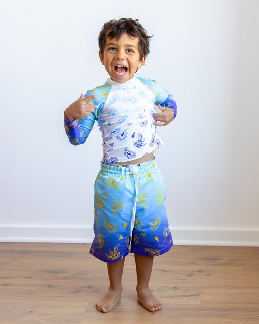 South Asian-inspired swim
