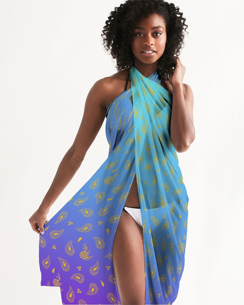 South Asian-inspired women's swim cover up